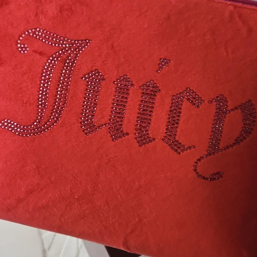 Juicy Couture Red Cosmetic Bag